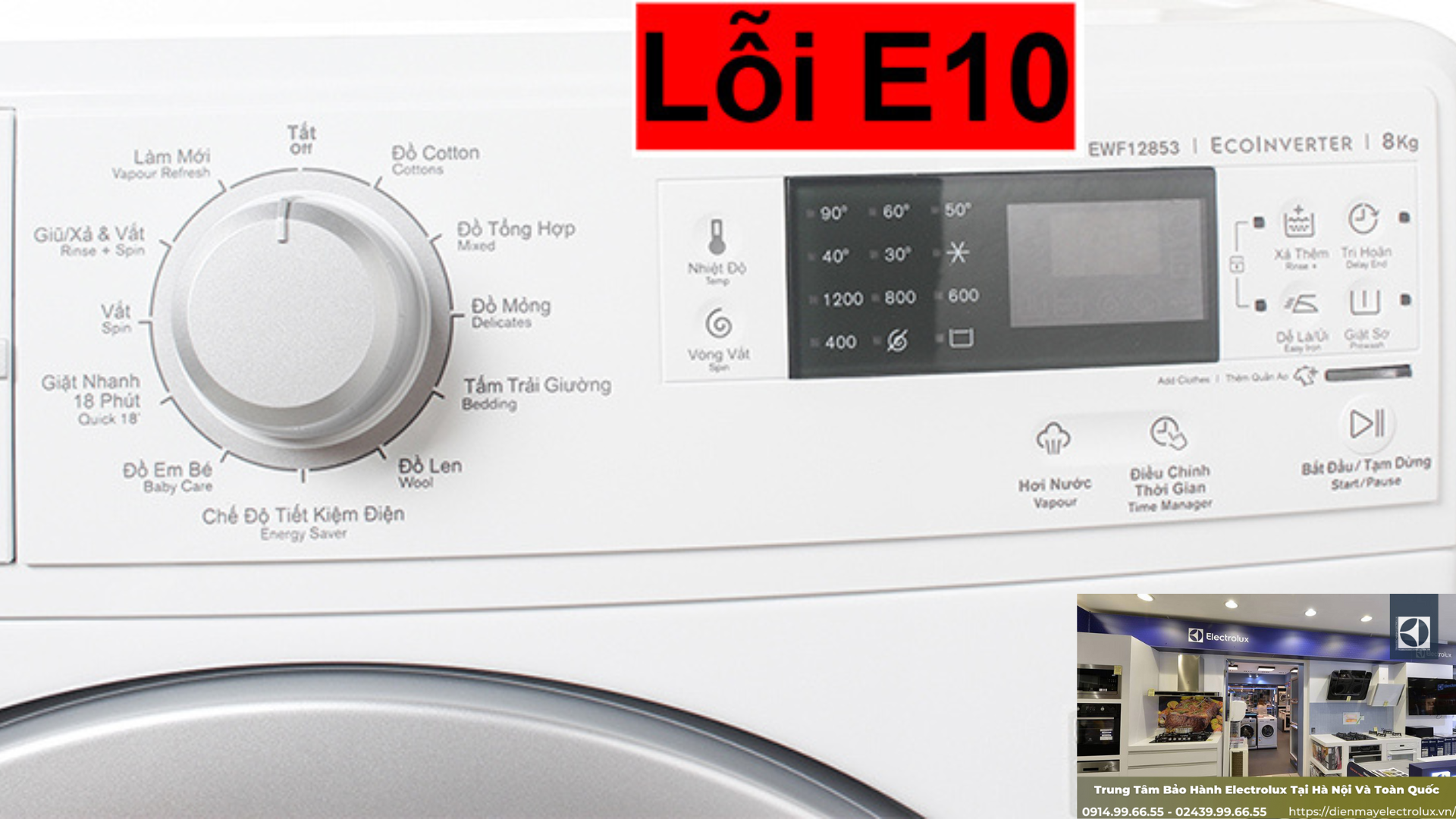 Sửa máy giặt Electrolux Báo Lỗi E20 tại Hà Nội | by Ngọc Thảo | Medium